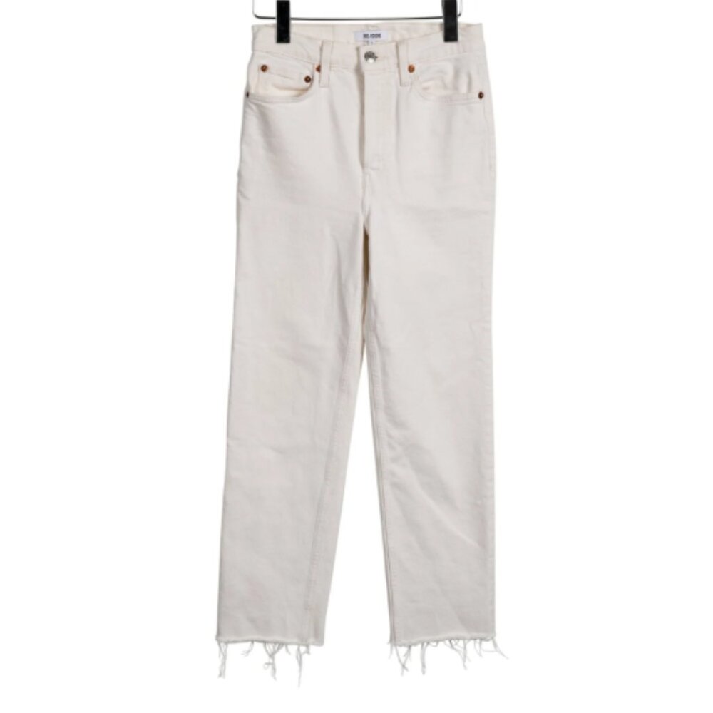 RE/DONE High-Rise Straight Leg Jeans Size 26 in Excellent condition